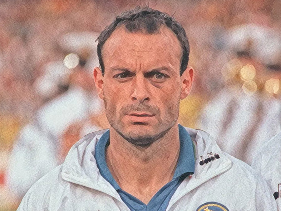 Totò Schillaci - Illustrazione Tacchetti di Provincia