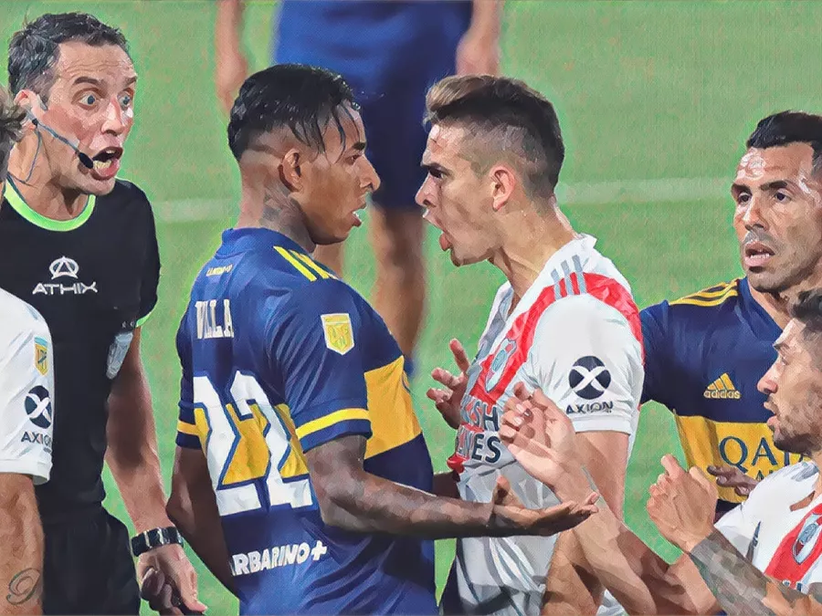 Superclasico – Illustrazione di Tacchetti di Provincia