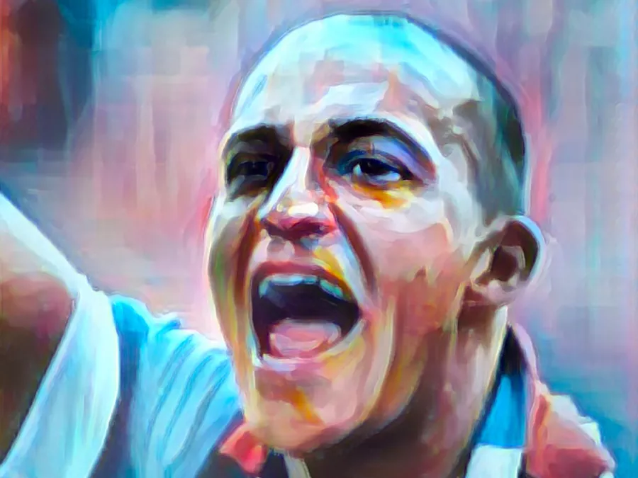 Bobby Zamora – Illustrazione di Tacchetti di Provincia