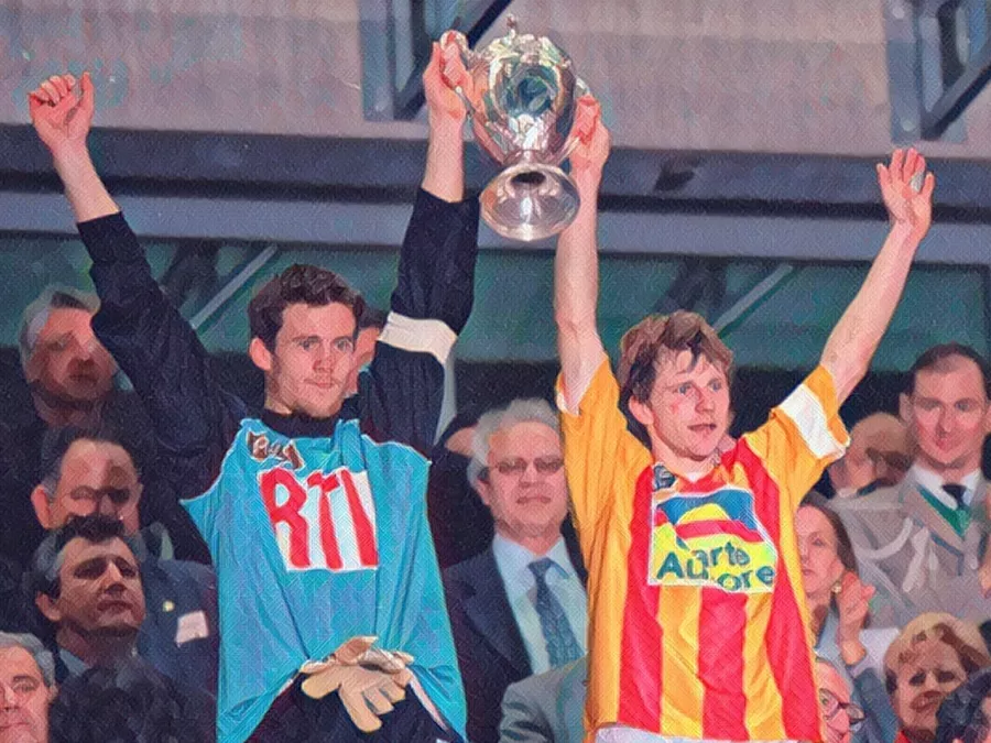 Finale Coppa di Francia 2000 - Illustrazione Tacchetti di Provincia