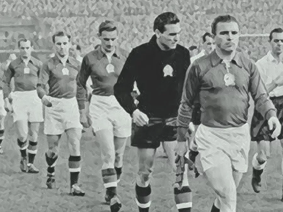 La squadra d'oro ungherese - Illustrazione Tacchetti di Provincia