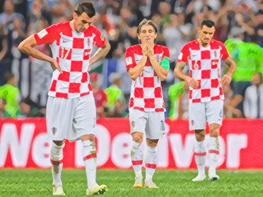 Croazia Mondiale 2018 - Illustrazione Tacchetti di Provincia