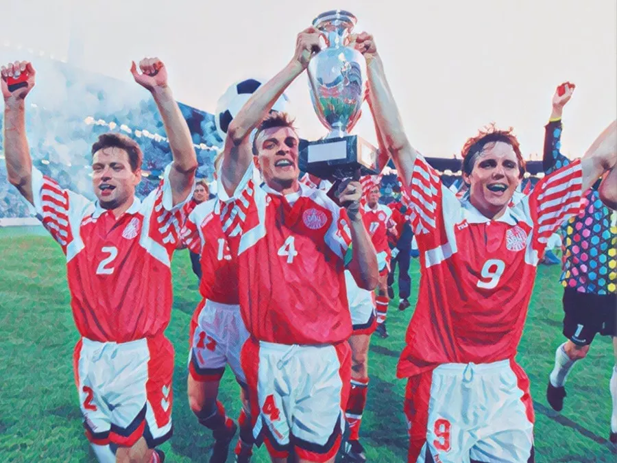 Danimarca 1992 - Illustrazione Tacchetti di Provincia