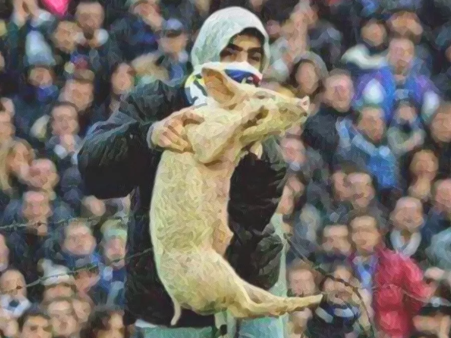 Derby Lombardo - Atalanta Brescia - Illustrazione Tacchetti di Provincia