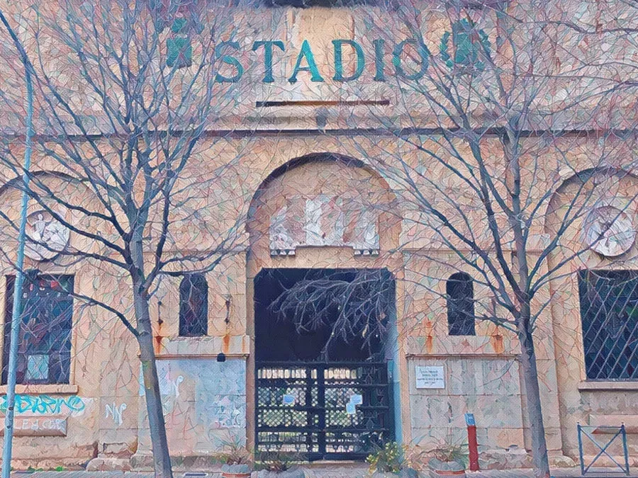 Stadio Patti - Illustrazione Tacchetti di Provincia