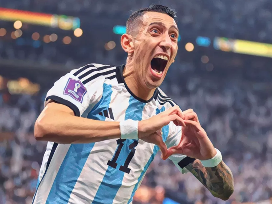 Ángel Di María - Illustrazione Tacchetti di Provincia