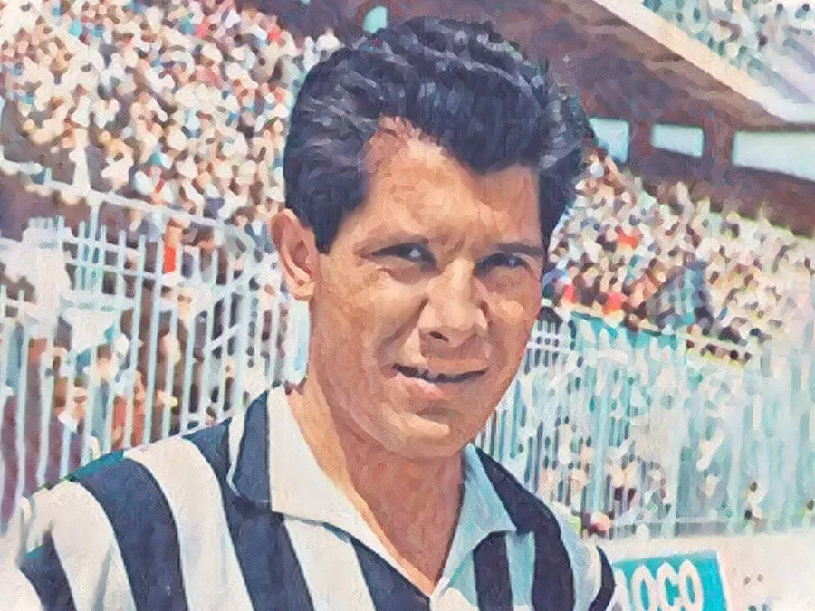 Omar Sivori - Illustrazione Tacchetti di Provincia