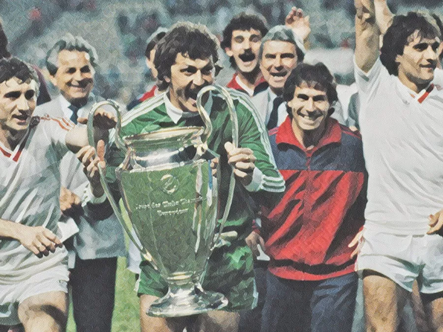 Steaua Bucarest 1986 - Illustrazione Tacchetti di Provincia