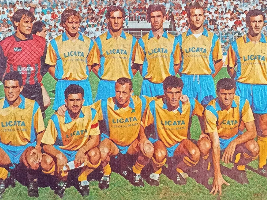 Licata 1988/1989 - Illustrazione Tacchetti di Provincia