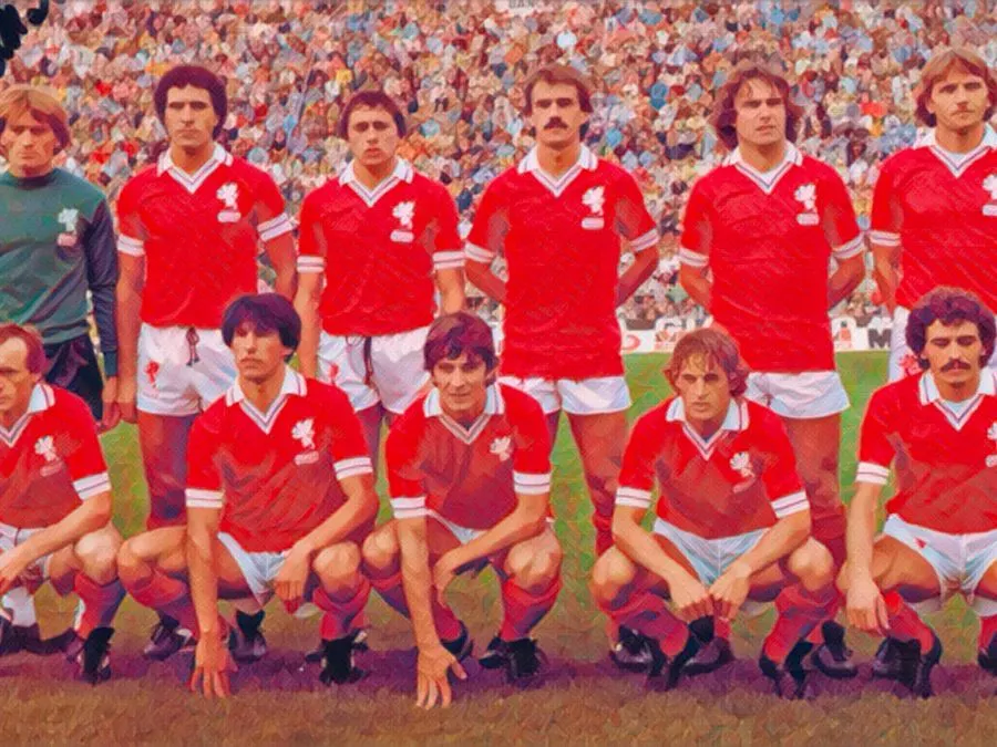 Maglia del Perugia con sponsor Ponte Sportswear nel 1980