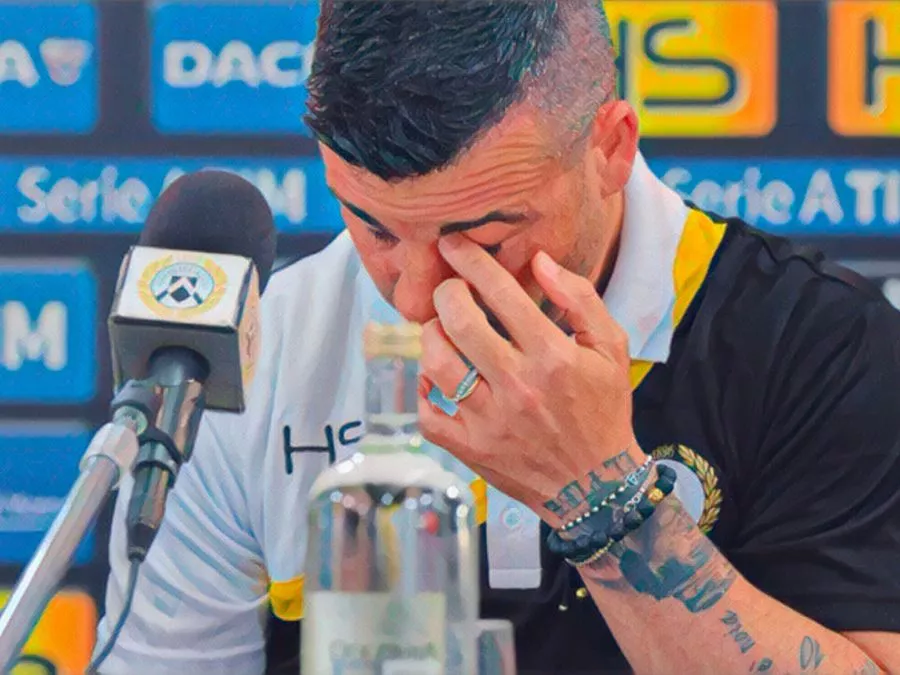 Antonio Di Natale annuncia ai tifosi dell’Udinese il suo ritiro