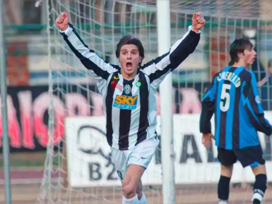 Rey Volpato in azione ai tempi della Juventus