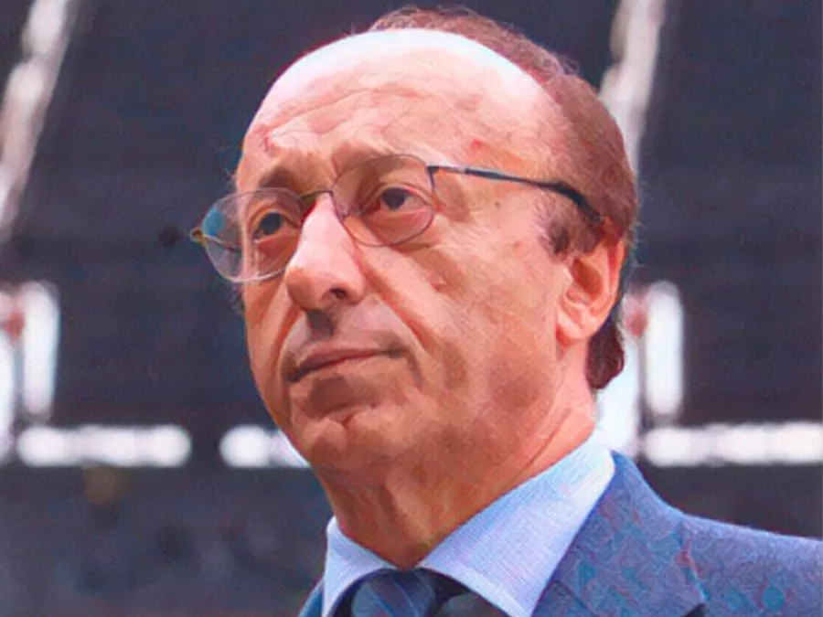 Luciano Moggi durante lo scandalo Calciopoli del 2006
