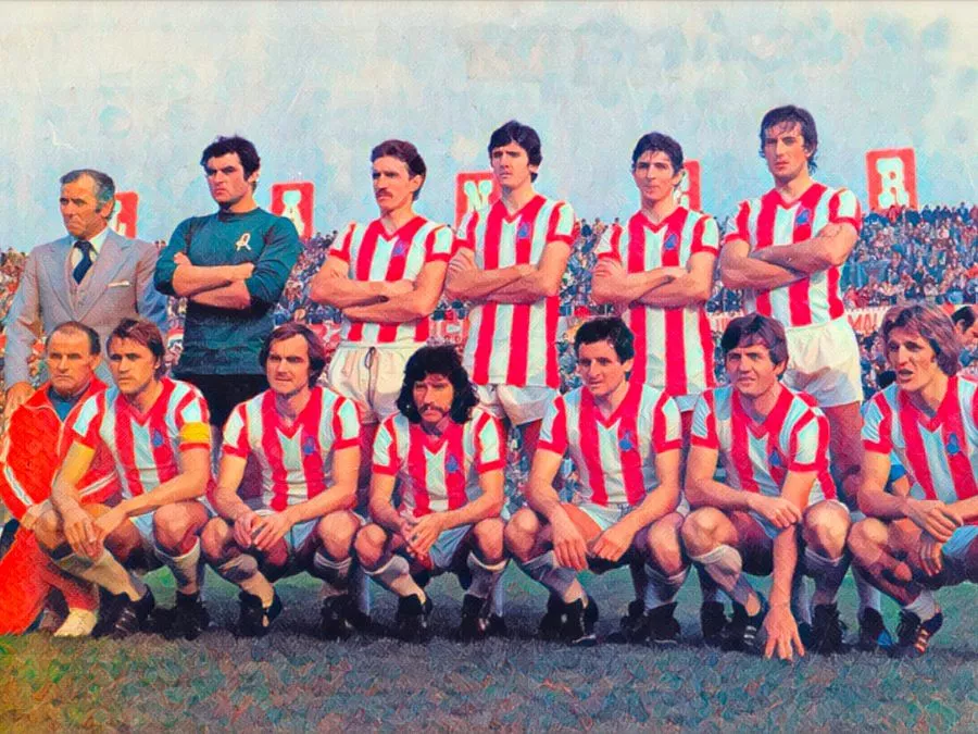 La squadra del Lanerossi Vicenza nella storica stagione 1977-78 chiusa al secondo posto in Serie A