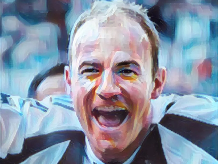 Alan Shearer - Illustrazione di Tacchetti di Provincia