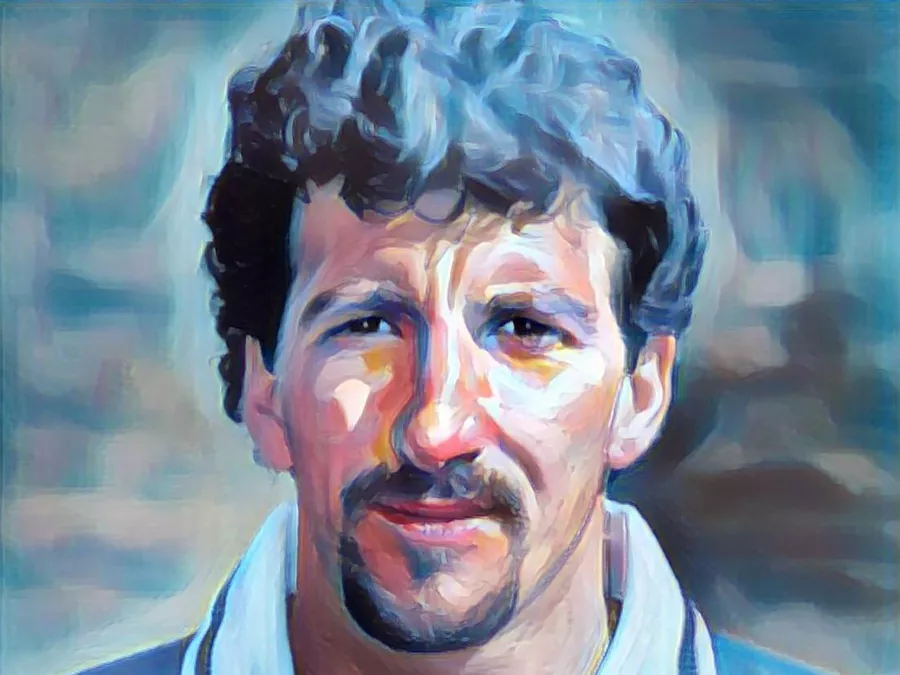 Dario Hübner - Illustrazione di Tacchetti di Provincia