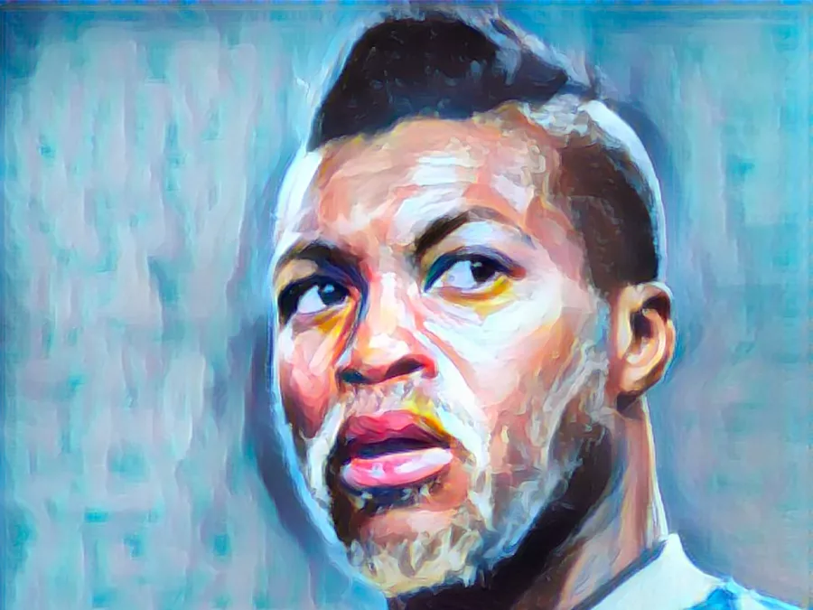 Djibril Cissé - Illustrazione di Tacchetti di Provincia