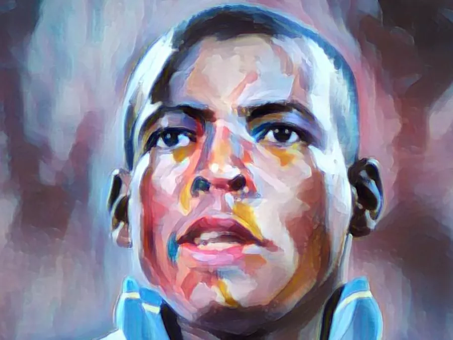 Faustino Tino Asprilla - Illustrazione di Tacchetti di Provincia