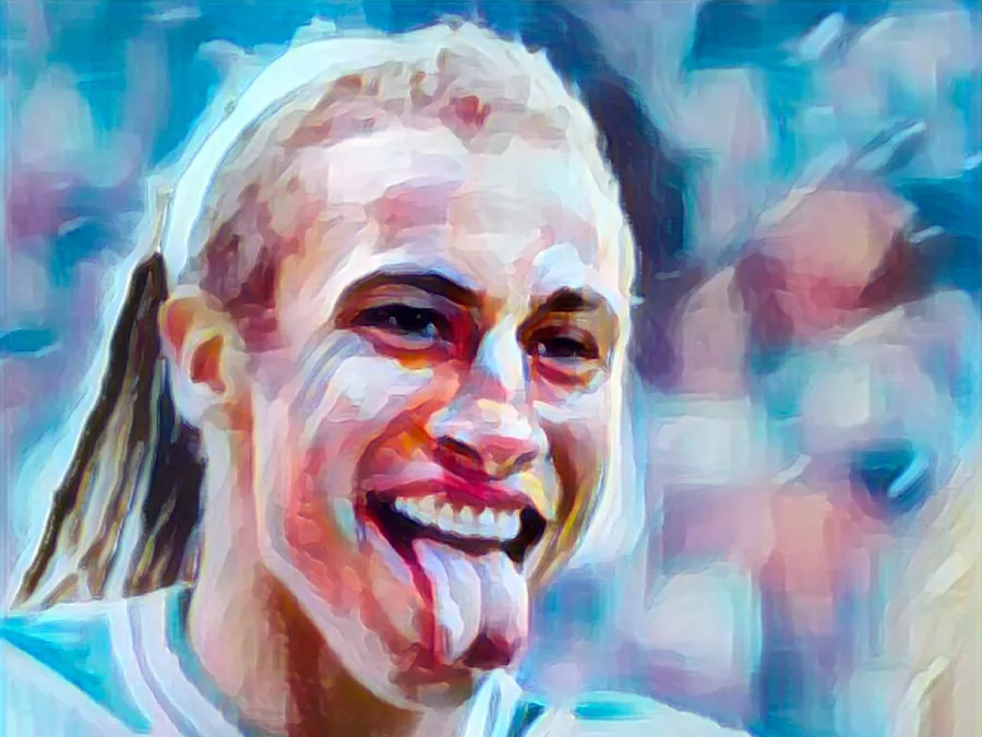 Henrik Larsson - Illustrazione di Tacchetti di Provincia