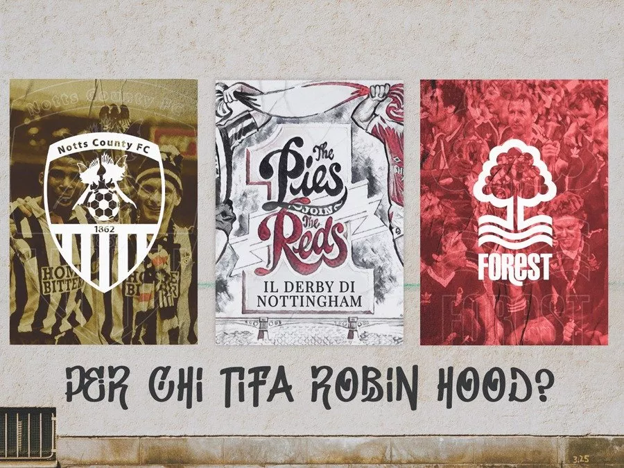 Il derby di Nottingham - Illustrazione di Tacchetti di Provincia