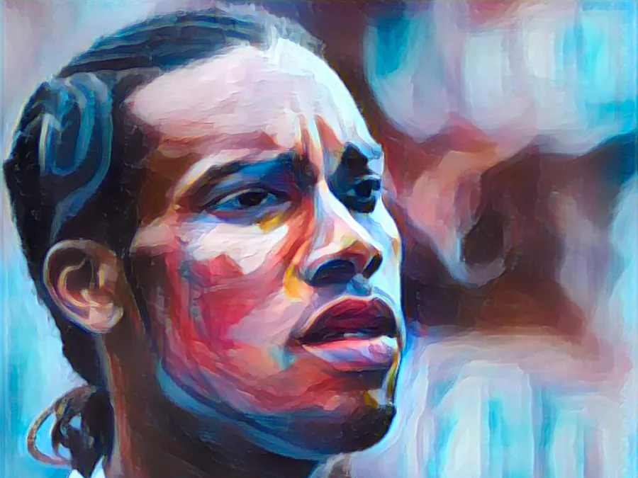 Jay Jay Okocha - Illustrazione di Tacchetti di Provincia