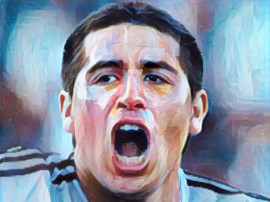 Juan Román Riquelme - Illustrazione di Tacchetti di Provincia