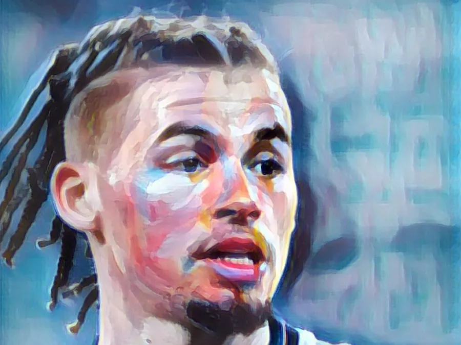 Kalvin Phillips - Illustrazione di Tacchetti di Provincia