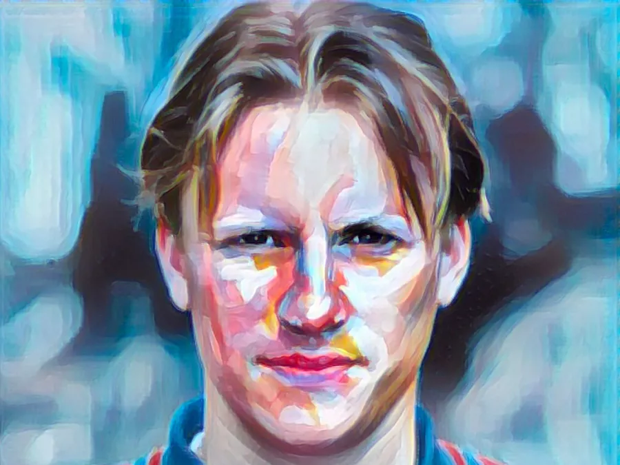 Kennet Andersson - Illustrazione di Tacchetti di Provincia