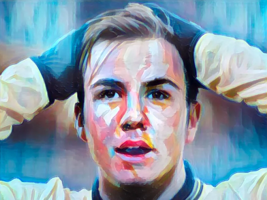 Mario Götze - Illustrazione di Tacchetti di Provincia