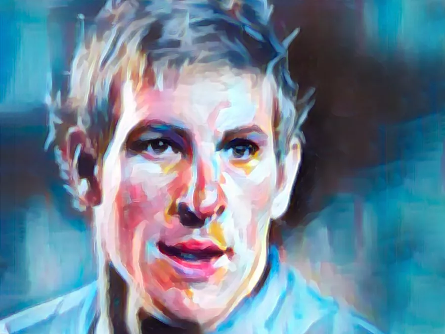 Martin Palermo - Illustrazione di Tacchetti di Provincia